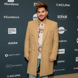 Fairyland Premiere 2023 Adam Lambert Brown Coat Fairyland Premiere 2023 Adam Lambert Brown Coat