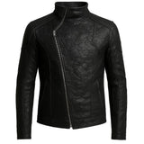 Biker Distressed Leather Jacket Biker Distressed Leather Jacket