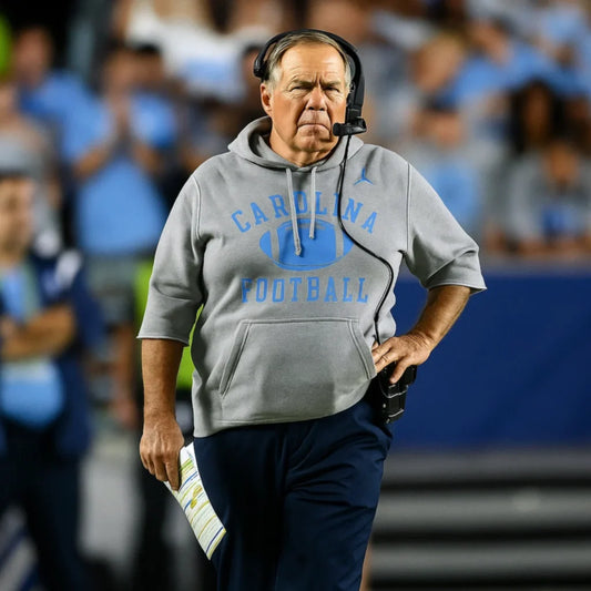 Bill Belichick 2025 Grey Hoodie