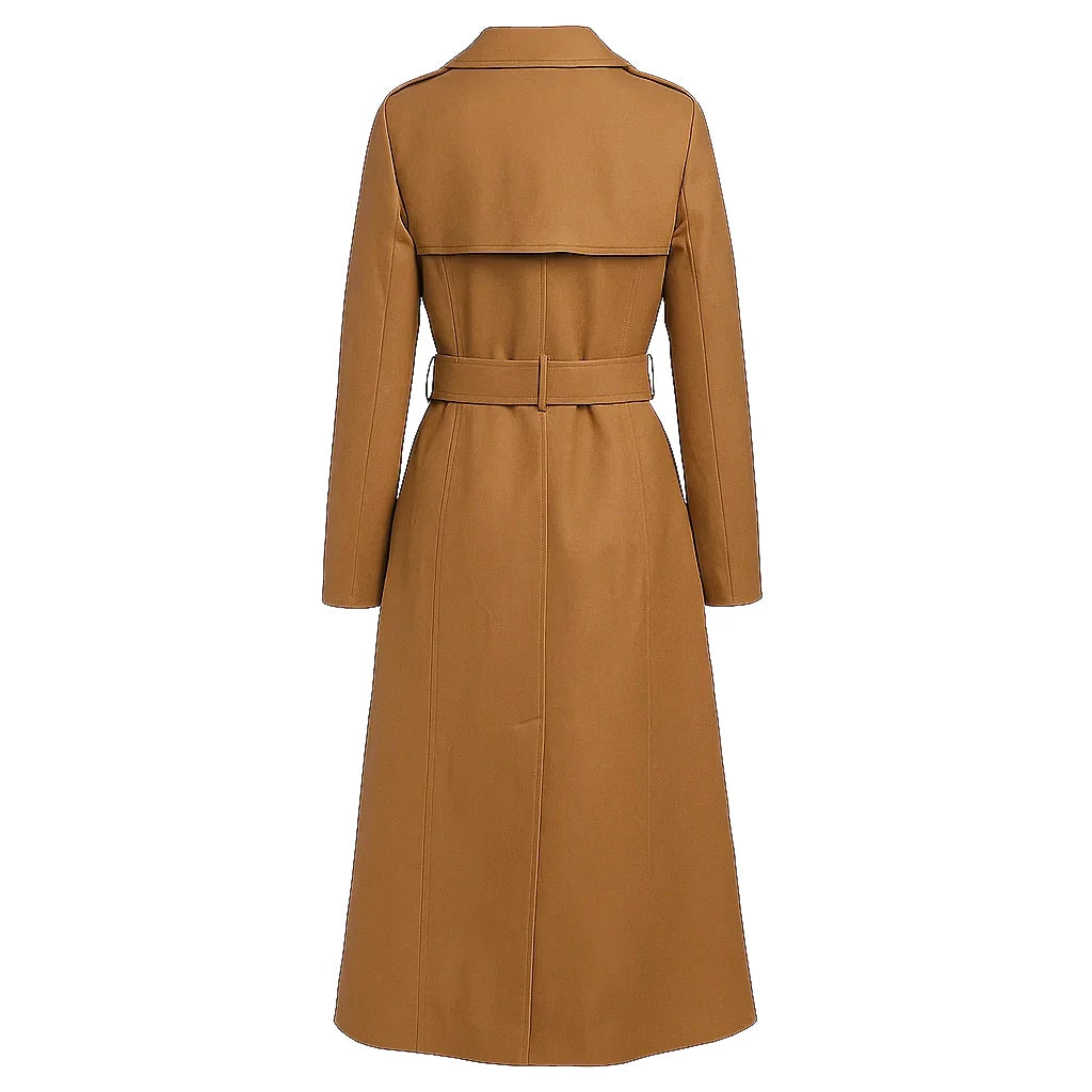 Brown Oversized Utility Trench Coat Brown Oversized Utility Trench Coat
