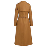 Brown Oversized Utility Trench Coat Brown Oversized Utility Trench Coat