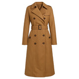 Brown Oversized Utility Trench Coat Brown Oversized Utility Trench Coat