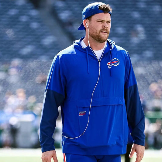 Buffalo Bills Sideline Anorak Hooded Jacket