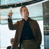 Guy Pearce The Woman in Cabin 10 Suede Jacket Guy Pearce The Woman in Cabin 10 Suede Jacket