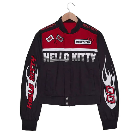 Hello Kitty Flames Moto Jacket