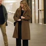 Is This Thing On Laura Dern Brown Coat Is This Thing On Laura Dern Brown Coat