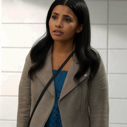 Nikki Rodriguez My Life with the Walter Boys S02 Suede Jacket