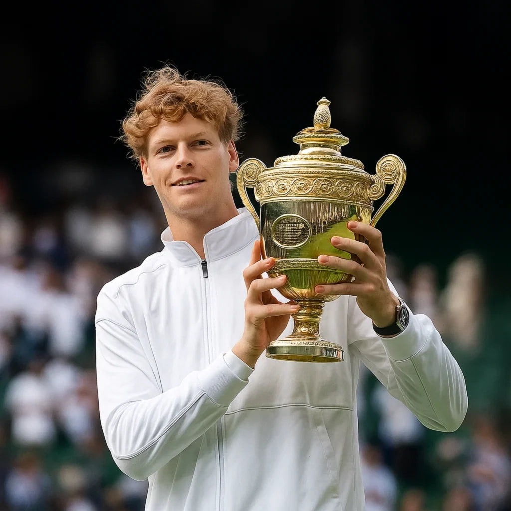 Jannik Sinner Wimbledon Championships 2025 Jacket Jannik Sinner Wimbledon Championships 2025 Jacket