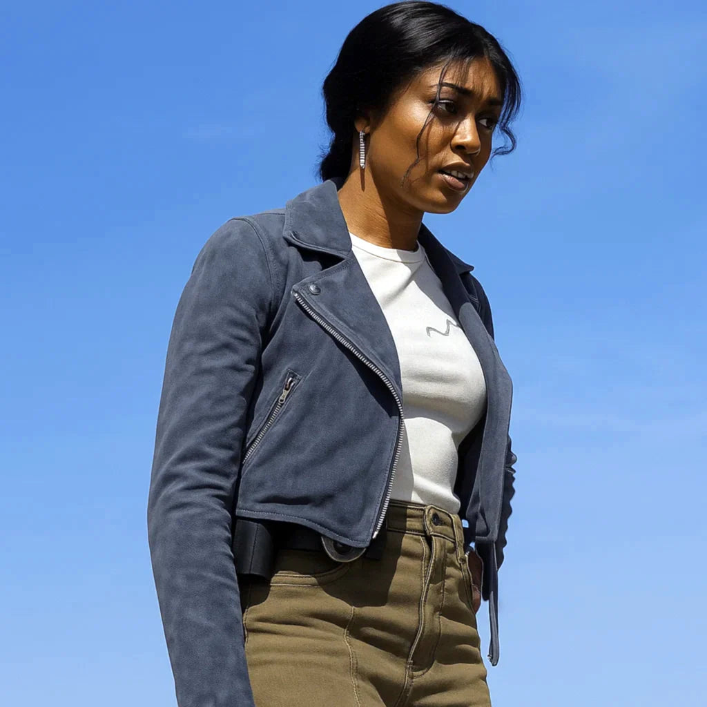 High Potential S02 Daphne Forrester Suede Jacket High Potential S02 Daphne Forrester Suede Jacket