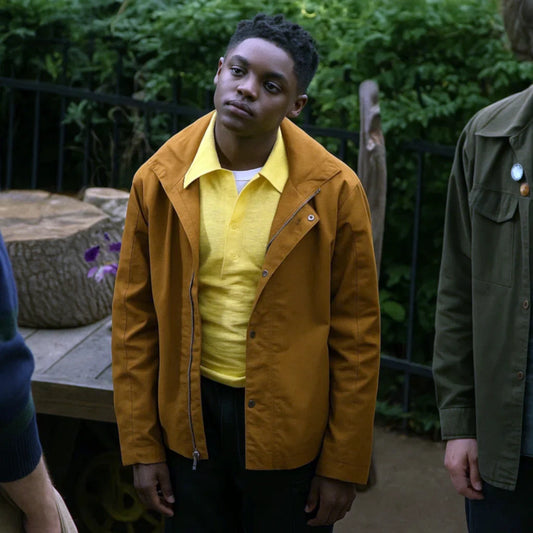 Jaylin Webb This Too Shall Pass Brown Jacket