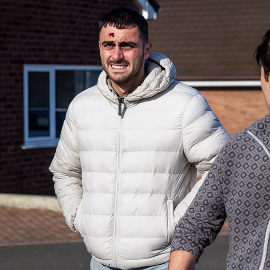 Brassic S07 Joe Gilgun Puffer Jacket