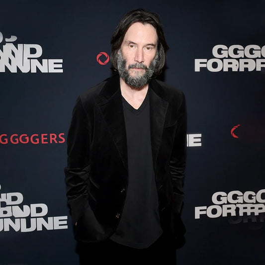 Keanu Reeves Good Fortune 2025 Premiere Blazer