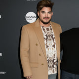Fairyland Premiere 2023 Adam Lambert Brown Coat Fairyland Premiere 2023 Adam Lambert Brown Coat