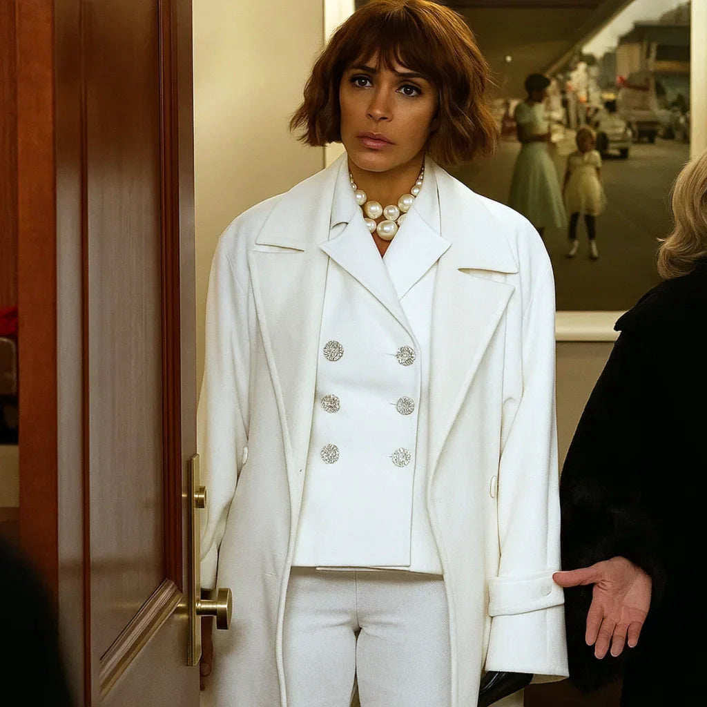 Lisa Wexley And Just Like That S03 Leather Coat Lisa Wexley And Just Like That S03 Leather Coat