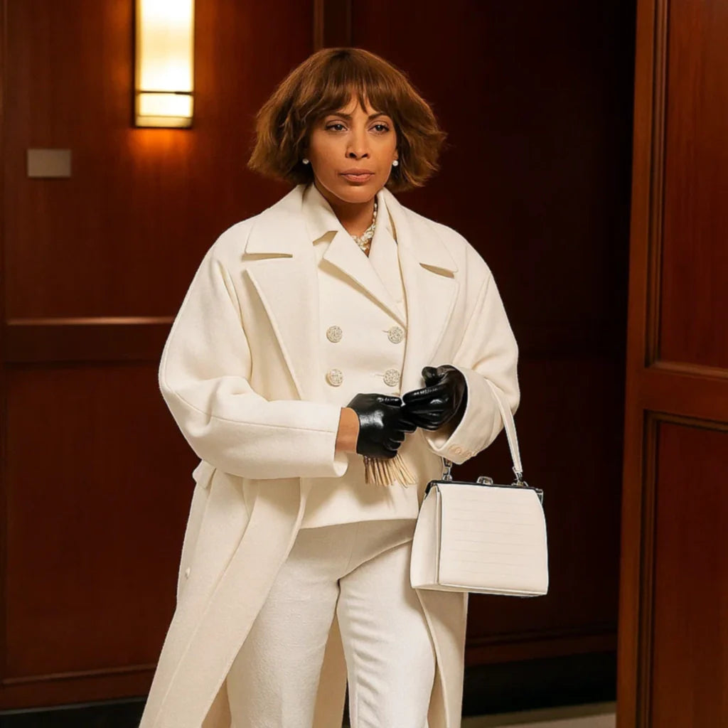 Lisa Wexley And Just Like That S03 Leather Coat Lisa Wexley And Just Like That S03 Leather Coat