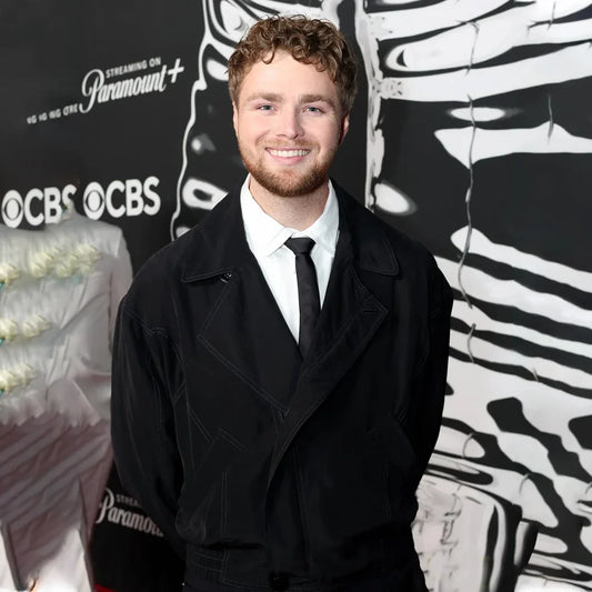 VMAs Alex Warren Black Jacket
