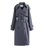 Men's Wool Pitt Grey Trench Coat Men's Wool Pitt Grey Trench Coat