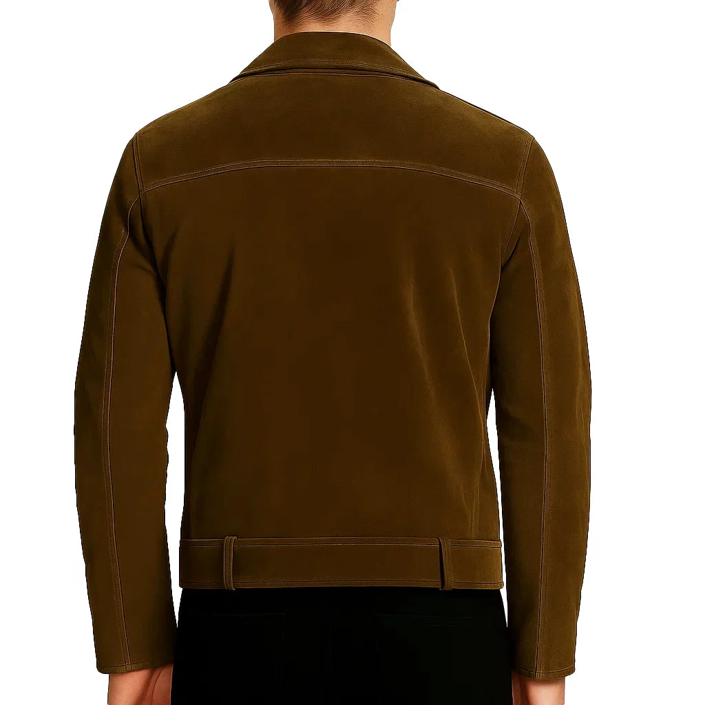 Michael Buble The Voice S28 Brown Suede Jacket Michael Buble The Voice S28 Brown Suede Jacket