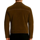 Michael Buble The Voice S28 Brown Suede Jacket Michael Buble The Voice S28 Brown Suede Jacket
