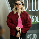Vanessa Kirby Night Always Comes Bomber Jacket Vanessa Kirby Night Always Comes Bomber Jacket