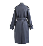 Men's Wool Pitt Grey Trench Coat Men's Wool Pitt Grey Trench Coat