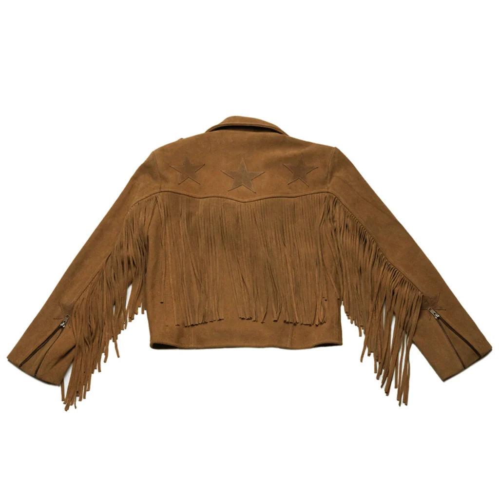 Providence Falls Felicia Simone Fringe Leather Jacket Providence Falls Felicia Simone Fringe Leather Jacket