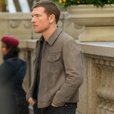 Sam Worthington Relay Leather Jacket Sam Worthington Relay Leather Jacket