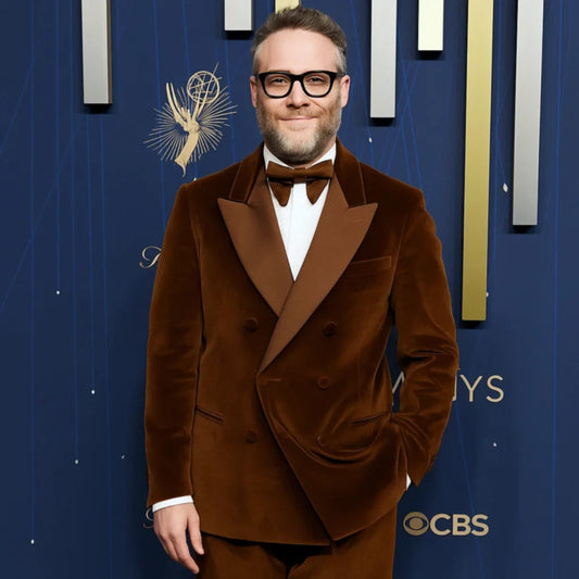 Seth Rogen 77th Primetime Emmy Awards Brown Blazer