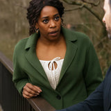 Suzette Deveraux Providence Falls Green Coat Suzette Deveraux Providence Falls Green Coat