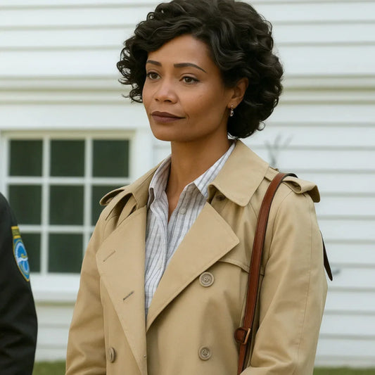 Dr. Rachael Fairburn Wednesday S02 Trench Coat