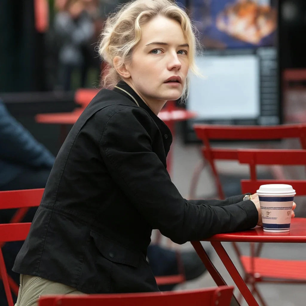Willa Fitzgerald Relay Black Jacket Willa Fitzgerald Relay Black Jacket