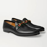 black-horse-bit-leather-loafers-mens black-horse-bit-leather-loafers-mens