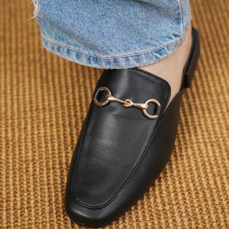 Womens Slip On Loafers With Buckle Womens Slip On Loafers With Buckle