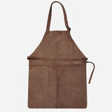 Genuine Brown Leather Apron for Home, Work, and Outdoor Activities Genuine Brown Leather Apron for Home, Work, and Outdoor Activities