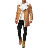 Double Breasted Camel Brown Mens Winter Coat Double Breasted Camel Brown Mens Winter Coat