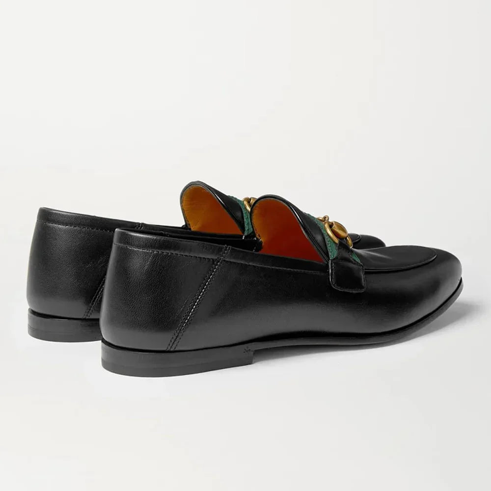 mens-classic-black-leather-gucci-loafers mens-classic-black-leather-gucci-loafers