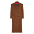 10th Doctor Double Breasted Brown Wool Trench Coat