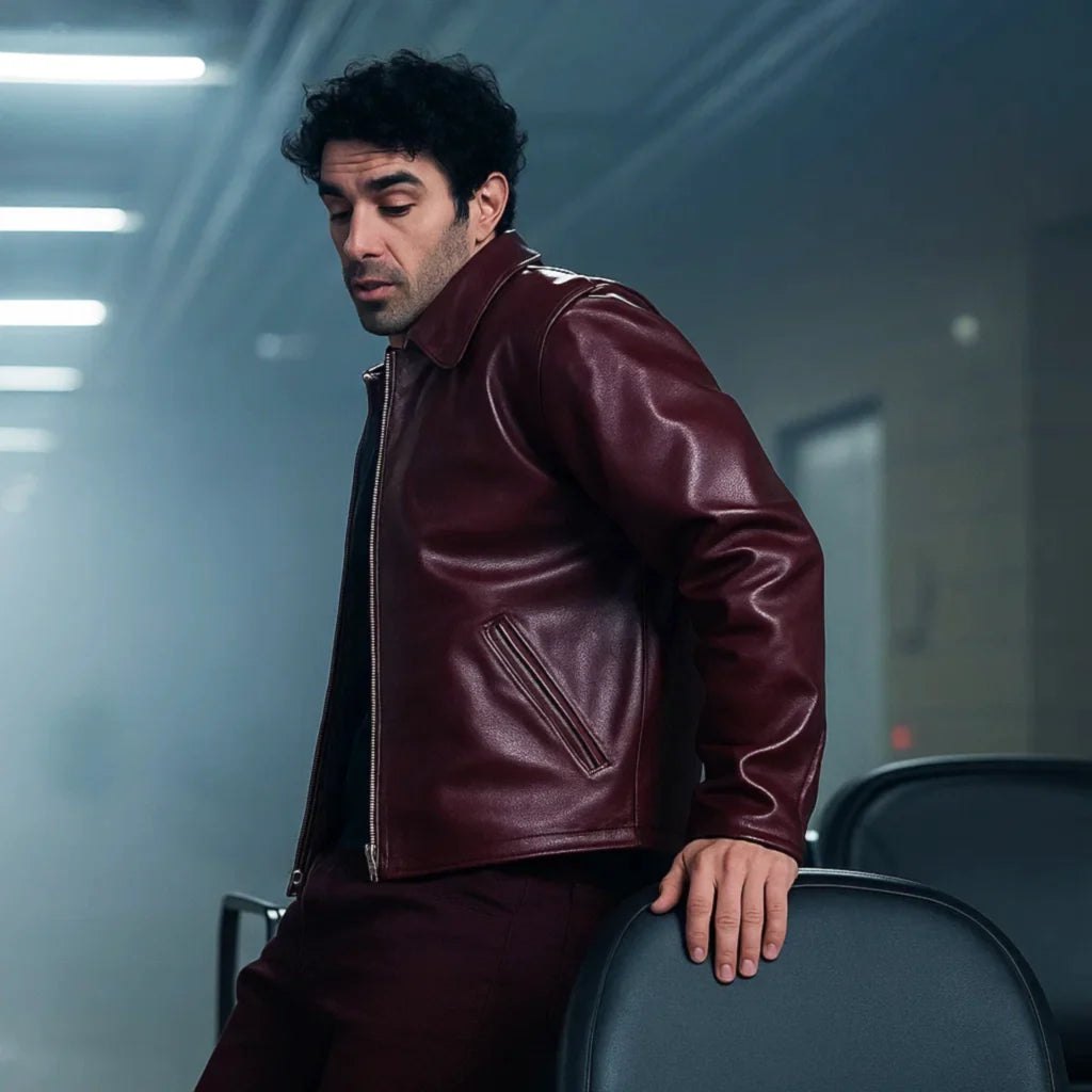 Joe Jonas A Very Jonas Christmas Movie Red Jacket