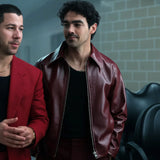 Joe Jonas A Very Jonas Christmas Movie Red Jacket