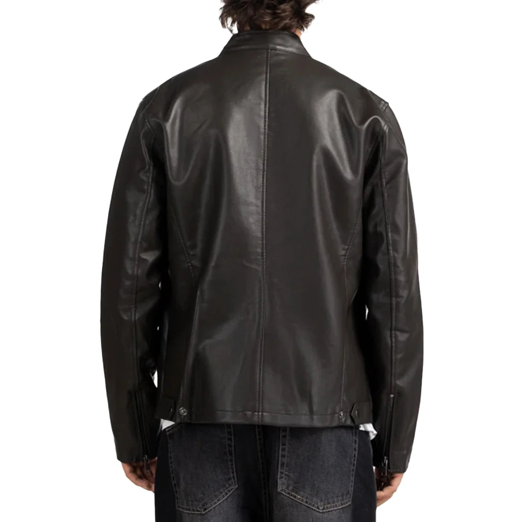 A Very Jonas Christmas Movie Nick Jonas Leather Jacket