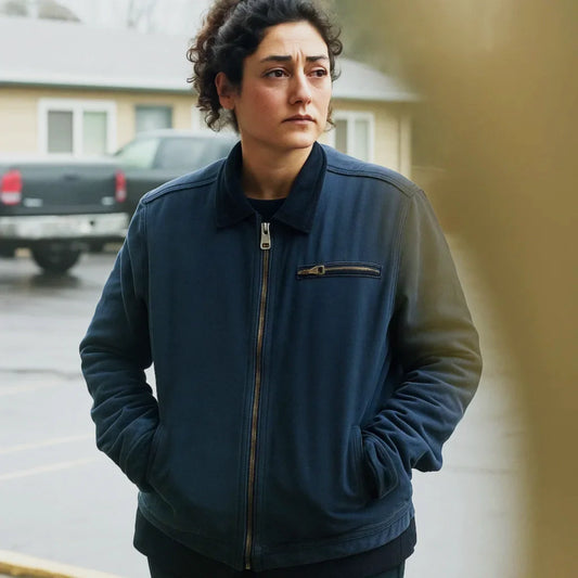 Aneesha Malik Invasion S03 Blue Jacket