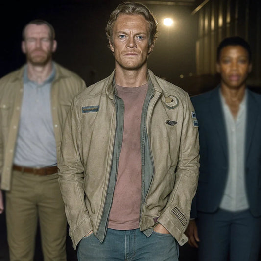 Alfie Allen Atomic Suede Jacket
