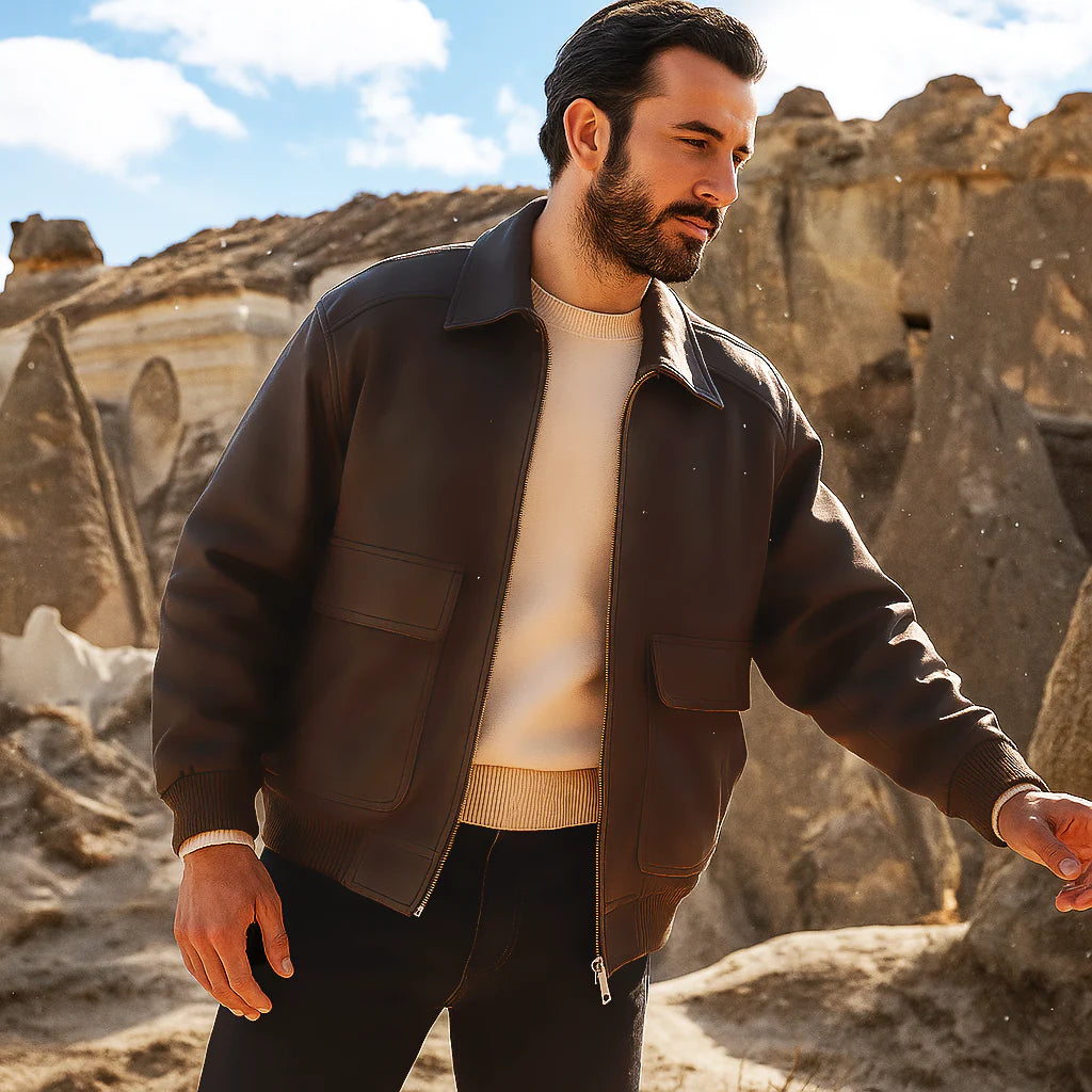 Deniz Reminder S01 Leather Jacket