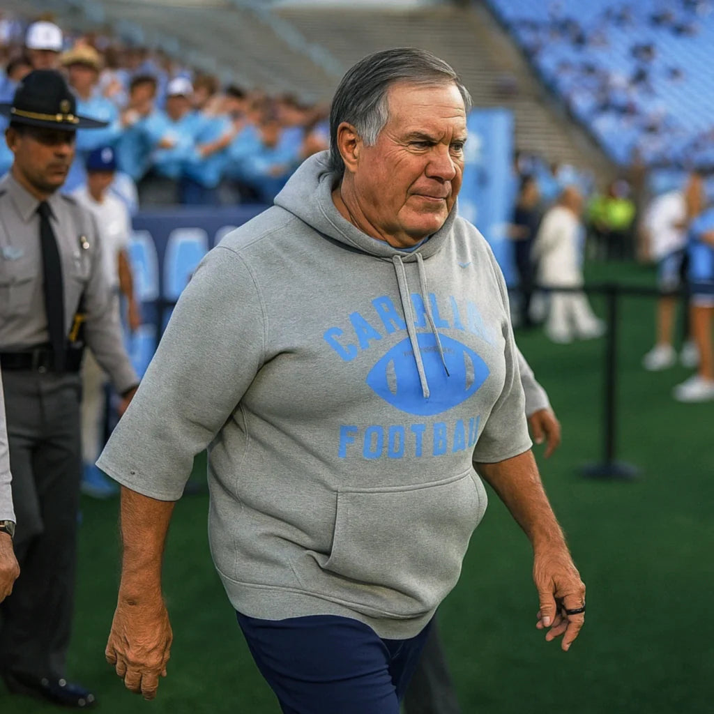 Bill Belichick 2025 Grey Hoodie