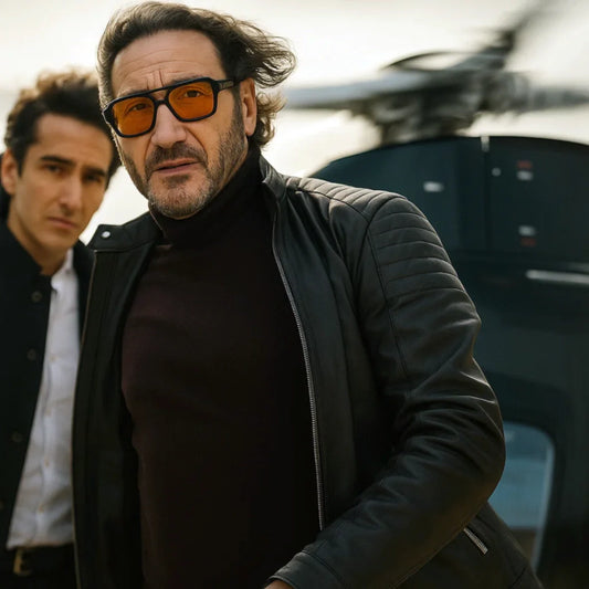 Carlos Santos Billionaires’ Bunker Black Jacket