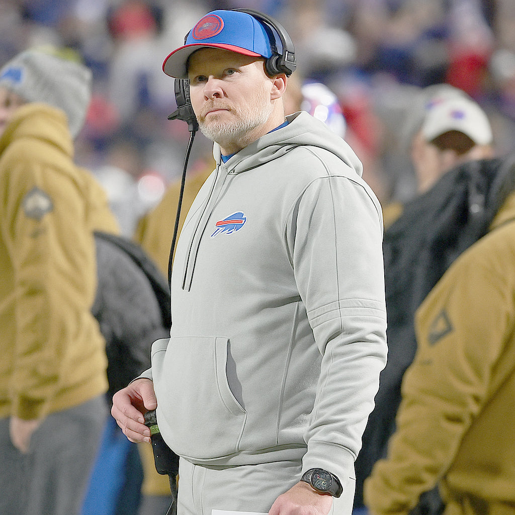 Buffalo Bills 2025 Sean McDermott Grey Hoodie