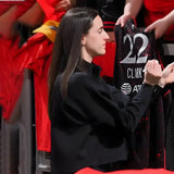 Caitlin Clark 2025 Cropped Black Jacket