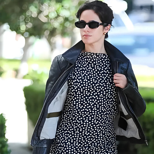 Camila Cabello Los Angeles Black Jacket