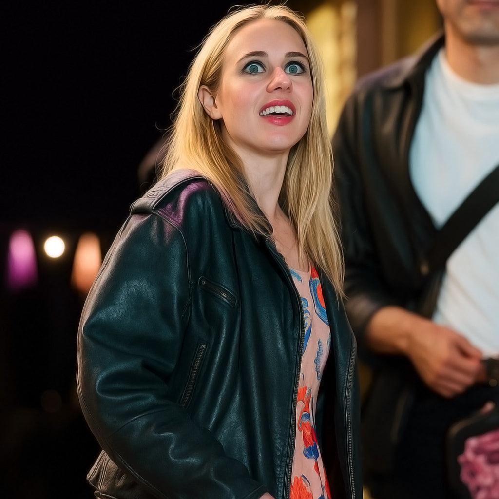 Amanda Diary Of A Ditched Girl S01 Leather Jacket