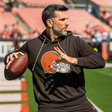 Cleveland Browns 2025 Sideline Black Hoodie